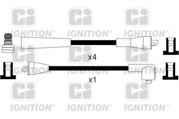 QUINTON HAZELL XC891 Комплект дротів запалювання