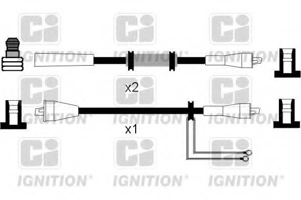 QUINTON HAZELL XC929 Комплект дротів запалювання