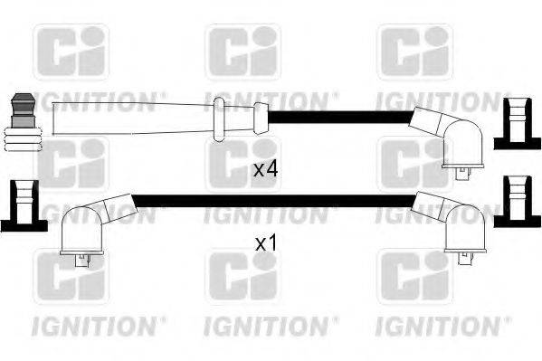 QUINTON HAZELL XC941 Комплект дротів запалювання