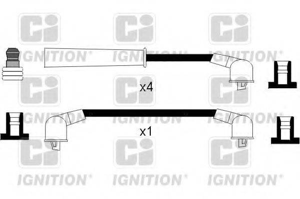 QUINTON HAZELL XC976 Комплект дротів запалювання