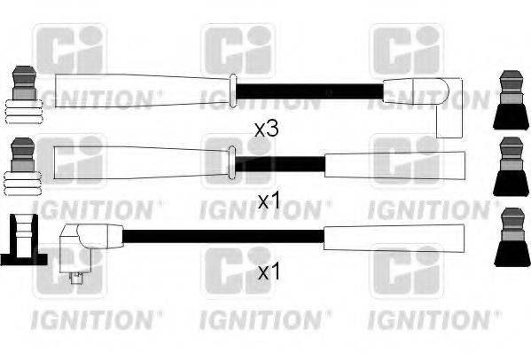 QUINTON HAZELL XC986 Комплект дротів запалювання