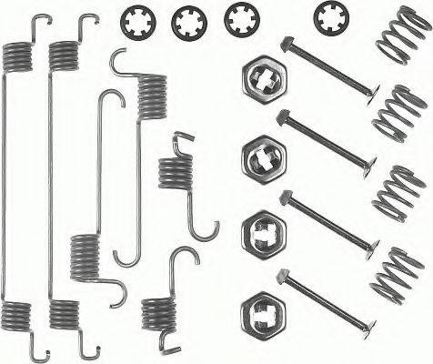 FERODO FBA119 Комплектуючі, гальмівна колодка