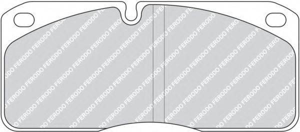 FERODO FCV733 Комплект гальмівних колодок, дискове гальмо
