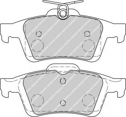 FERODO FDB1931 Комплект гальмівних колодок, дискове гальмо