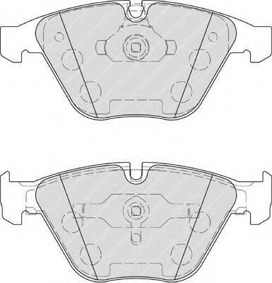 FERODO FDB4221 Комплект гальмівних колодок, дискове гальмо