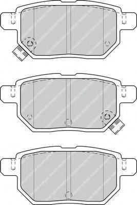 FERODO FDB4335 Комплект гальмівних колодок, дискове гальмо
