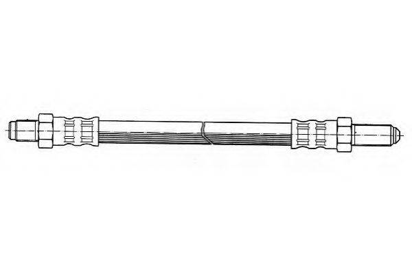 FERODO FHY2091 Гальмівний шланг