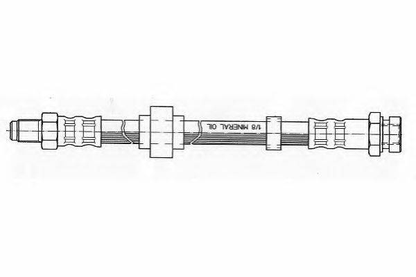 FERODO FHY2260 Гальмівний шланг