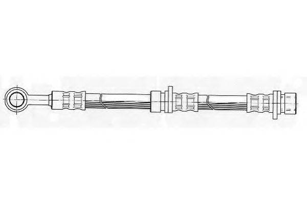 FERODO FHY2469 Гальмівний шланг