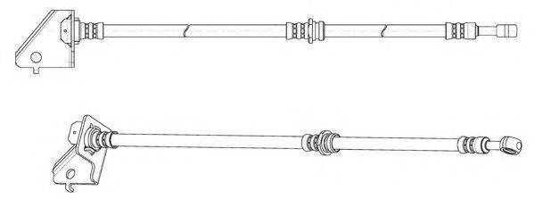 FERODO FHY2782 Гальмівний шланг