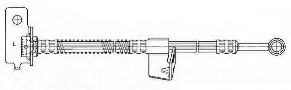 FERODO FHY3122 Гальмівний шланг