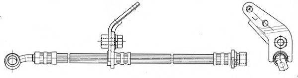 FERODO FHY3183 Гальмівний шланг