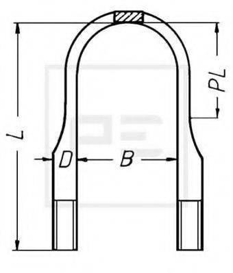 PE AUTOMOTIVE 01519130A Драбина ресори