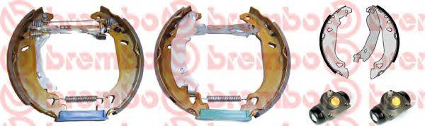 BREMBO K23027 Комплект гальмівних колодок