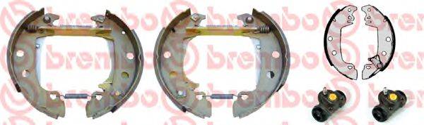 BREMBO K61033 Комплект гальмівних колодок