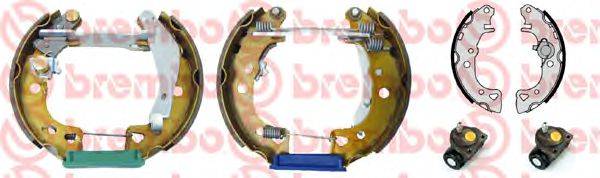 BREMBO K61045 Комплект гальмівних колодок