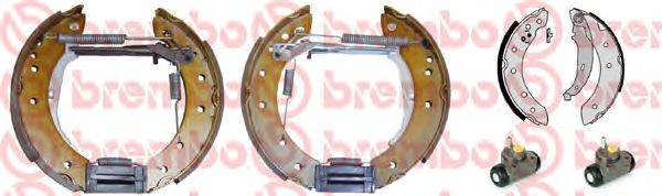 BREMBO K61065 Комплект гальмівних колодок