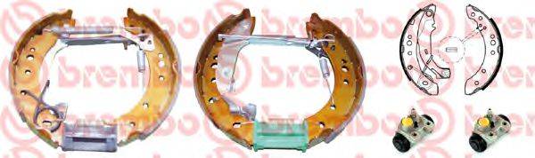 BREMBO K61079 Комплект гальмівних колодок