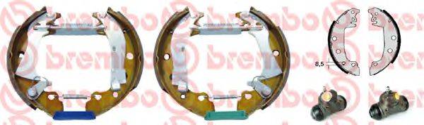 BREMBO K68017 Комплект гальмівних колодок