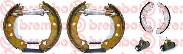 BREMBO K68036 Комплект гальмівних колодок