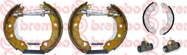 BREMBO K68037 Комплект гальмівних колодок