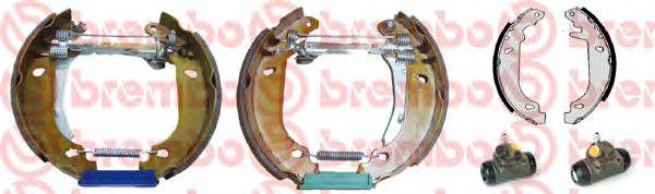 BREMBO K68043 Комплект гальмівних колодок