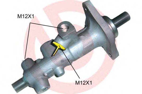 BREMBO M50035 головний гальмівний циліндр