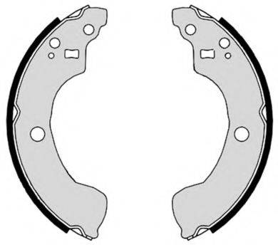 BREMBO S56534 Комплект гальмівних колодок