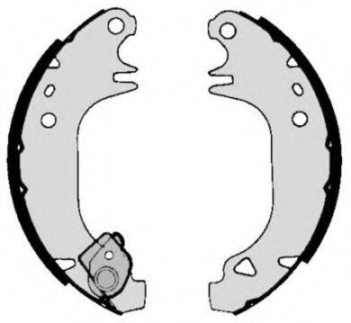 BREMBO S61536 Комплект гальмівних колодок