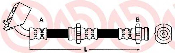 BREMBO T56094 Гальмівний шланг