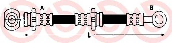 BREMBO T56150 Гальмівний шланг