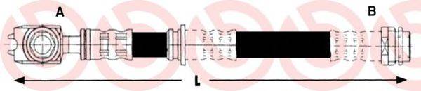 BREMBO T85113 Гальмівний шланг