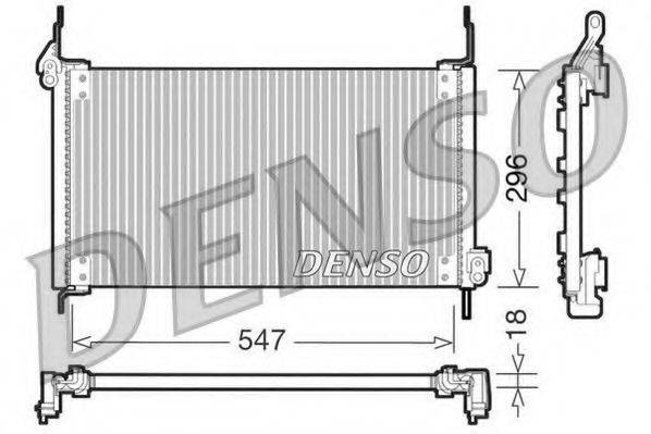 DENSO DCN09016 Конденсатор, кондиціонер