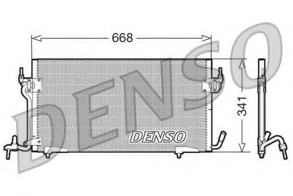 DENSO DCN07010 Конденсатор, кондиціонер