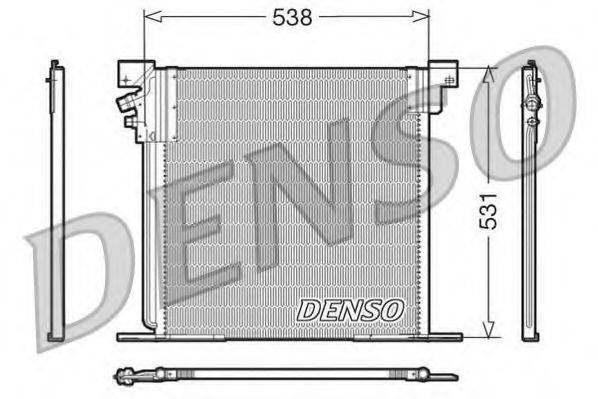 DENSO DCN17030 Конденсатор, кондиціонер