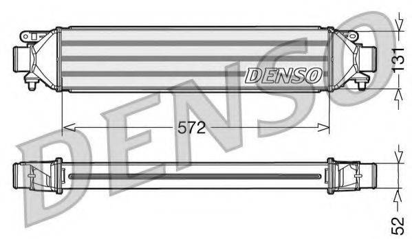 DENSO DIT09107 Інтеркулер