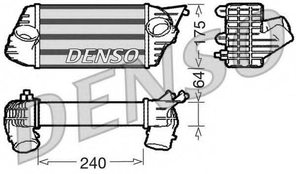 DENSO DIT09120 Інтеркулер