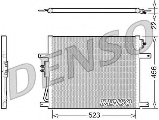 DENSO DCN06008 Конденсатор, кондиціонер