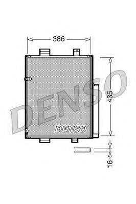 DENSO DCN35001 Конденсатор, кондиціонер