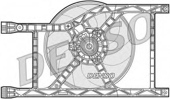 DENSO DER09045 Вентилятор, охолодження двигуна