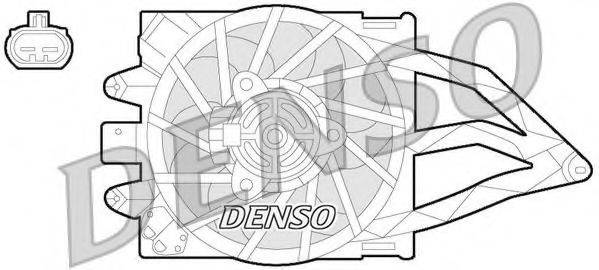 DENSO DER09057 Вентилятор, охолодження двигуна