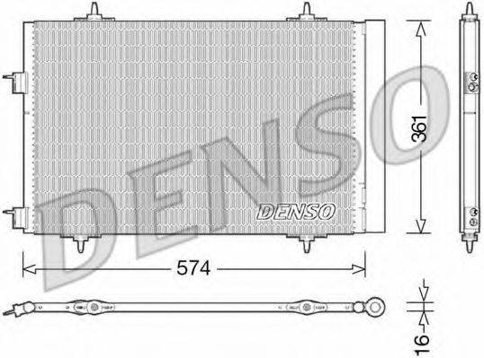 DENSO DCN21020 Конденсатор, кондиціонер