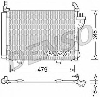 DENSO DCN41002 Конденсатор, кондиціонер