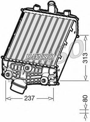 DENSO DIT28001 Інтеркулер