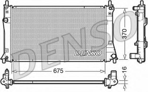 DENSO DRM44035 Радіатор, охолодження двигуна