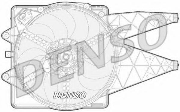 DENSO DER09092 Вентилятор, охолодження двигуна