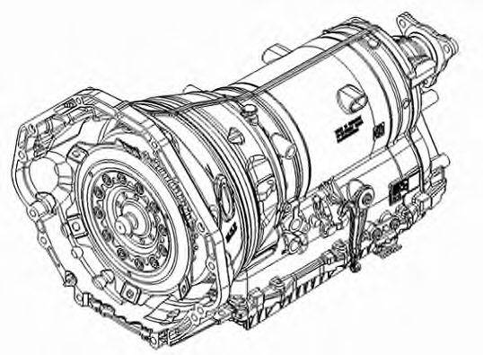 ZF 1087012023 Автоматична коробка передач