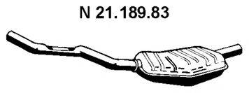 EBERSPACHER 2118983 Глушник вихлопних газів кінцевий