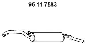 EBERSPACHER 95117583 Глушник вихлопних газів кінцевий