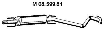 EBERSPACHER 0859981 Середній глушник вихлопних газів